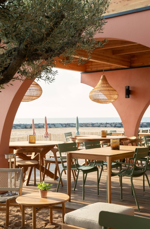 Le restaurant - La Plagette - restaurant SAINT-AYGULF - Beach club Frejus